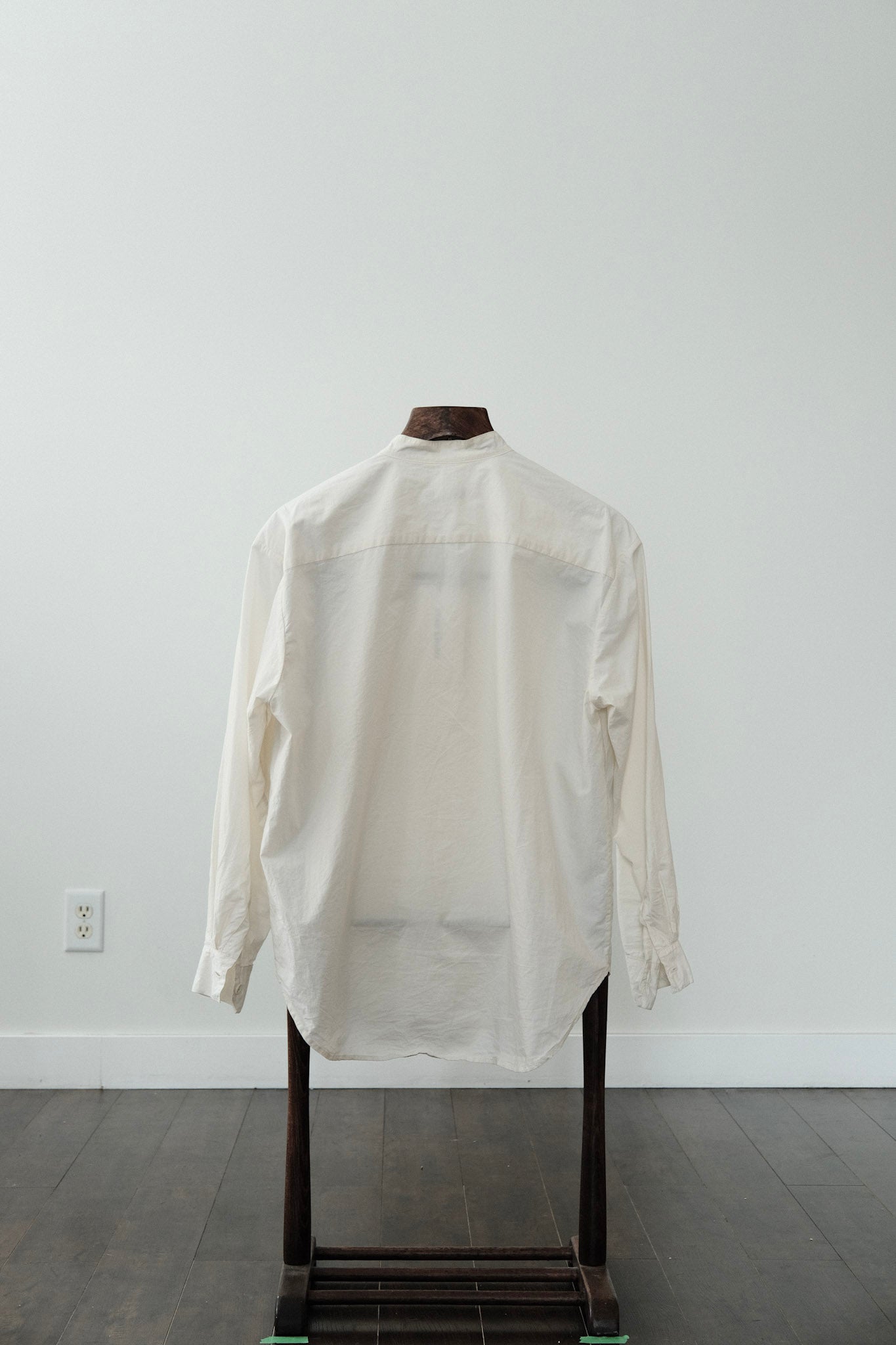 Evan Kinori  - Pop Over Shirt  - Organic Cotton Typewriter