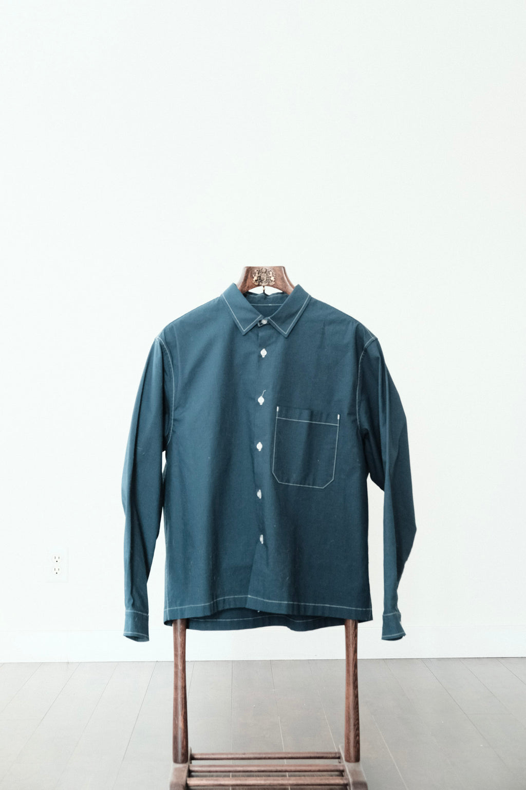Alterior - Ace Shirt  - Japanese Cotton Ripstop - Blue
