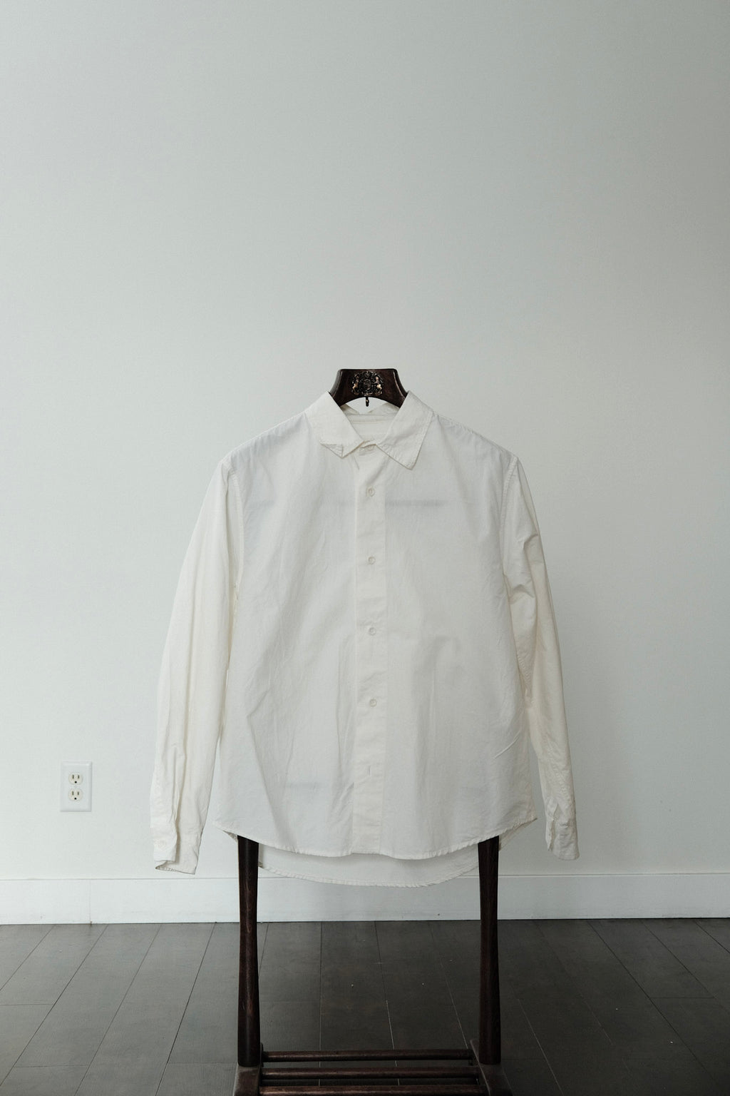 James Coward  - Filter Shirt  - Cotton Washi - Off White