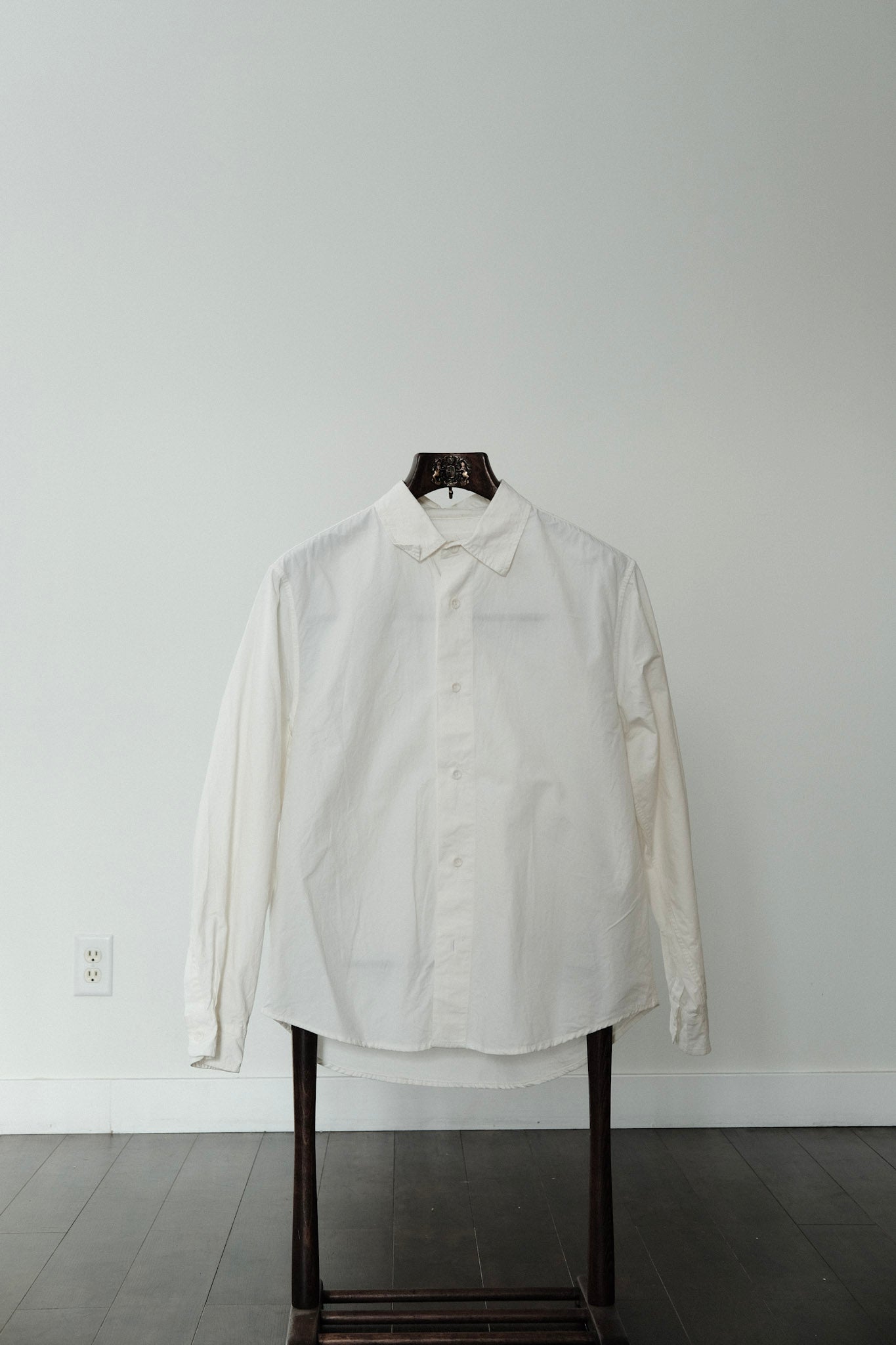 James Coward  - Filter Shirt  - Cotton Washi - Off White