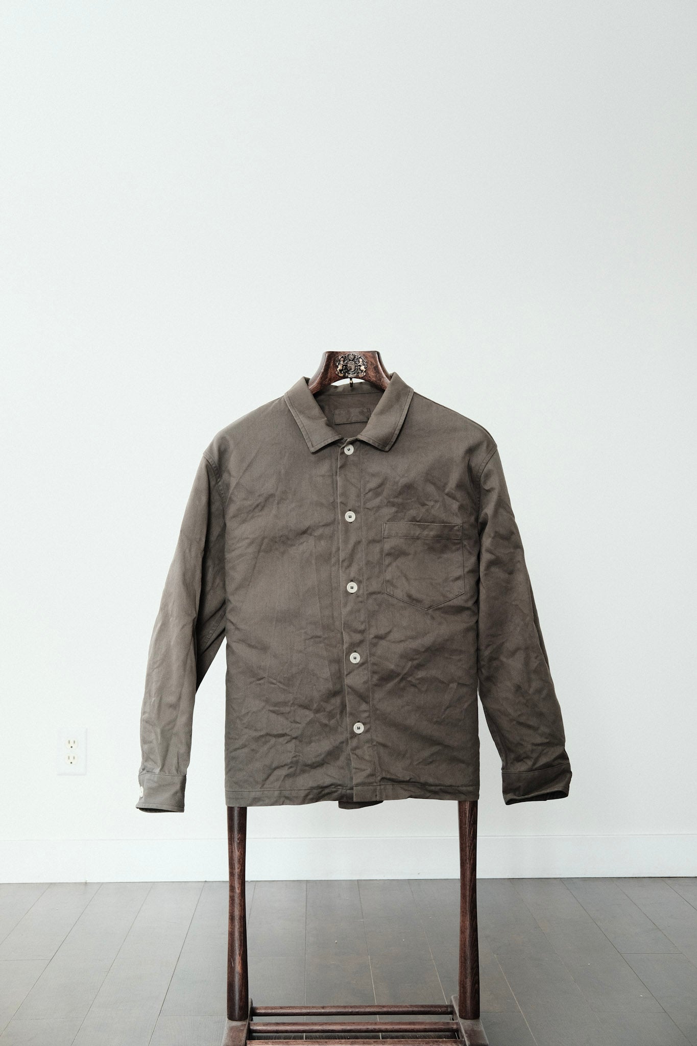 James Coward  - Travail Shirt  - Cotton Twill - Green
