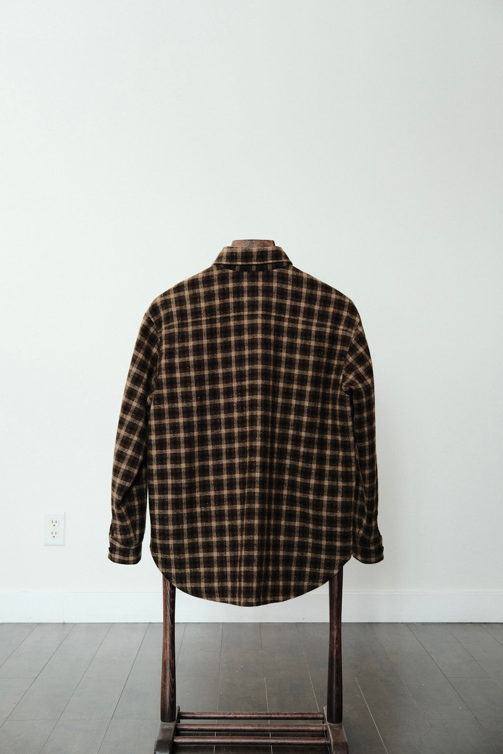Evan Kinori  - Big Shirt (Lined) - Irish Wool Tweed