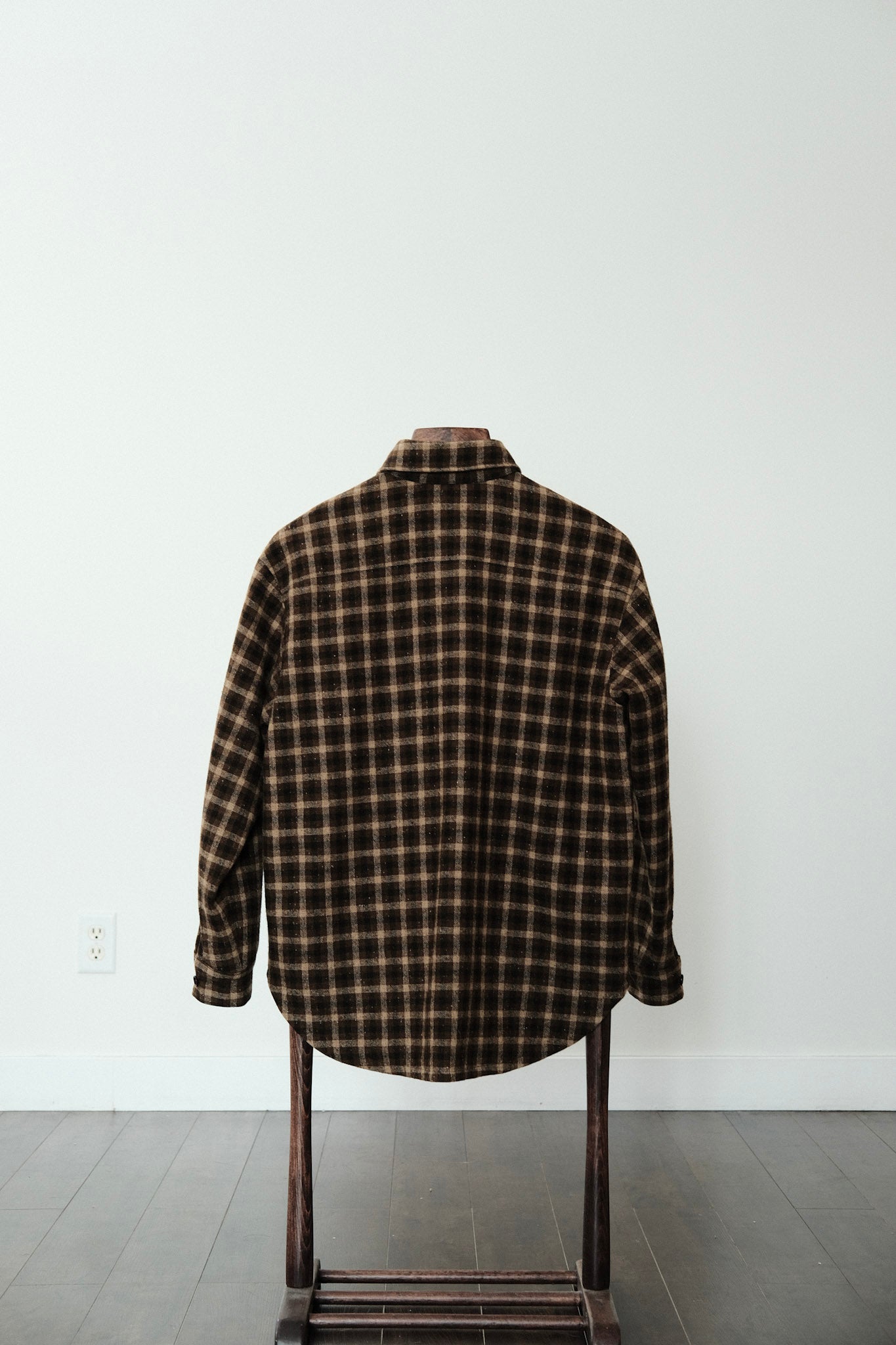 Evan Kinori  - Big Shirt (Lined) - Irish Wool Tweed