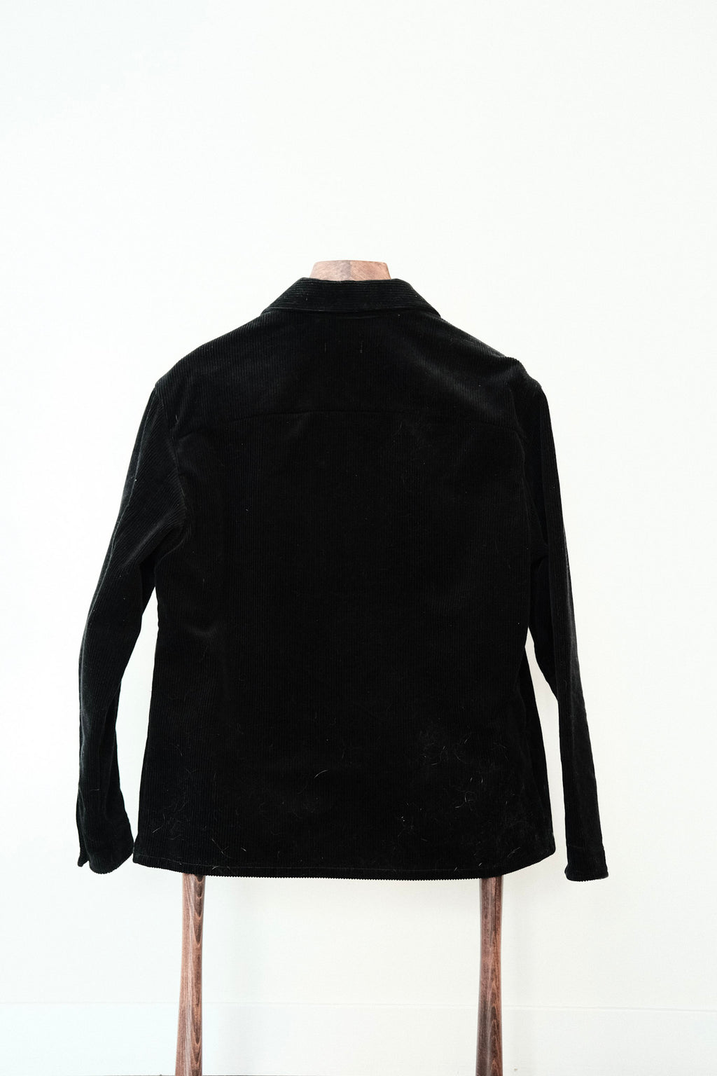 Evan Kinori  - Three Pocket Jacket  - Black Cotton Corduroy
