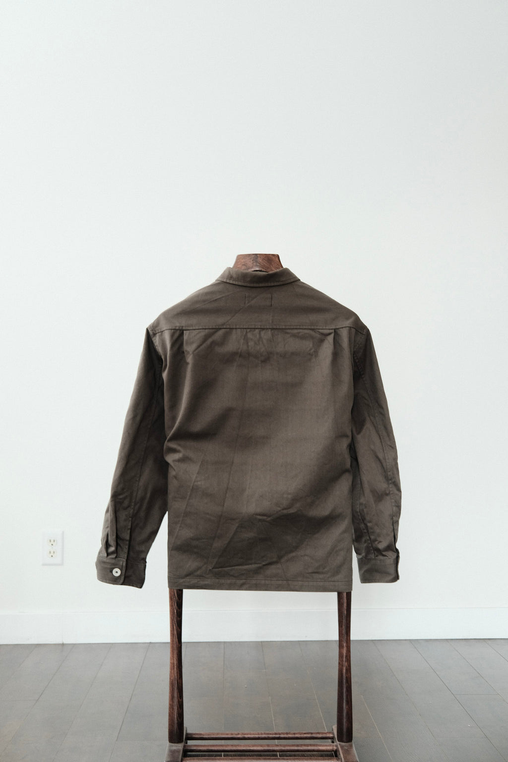 James Coward  - Travail Shirt  - Cotton Twill - Green