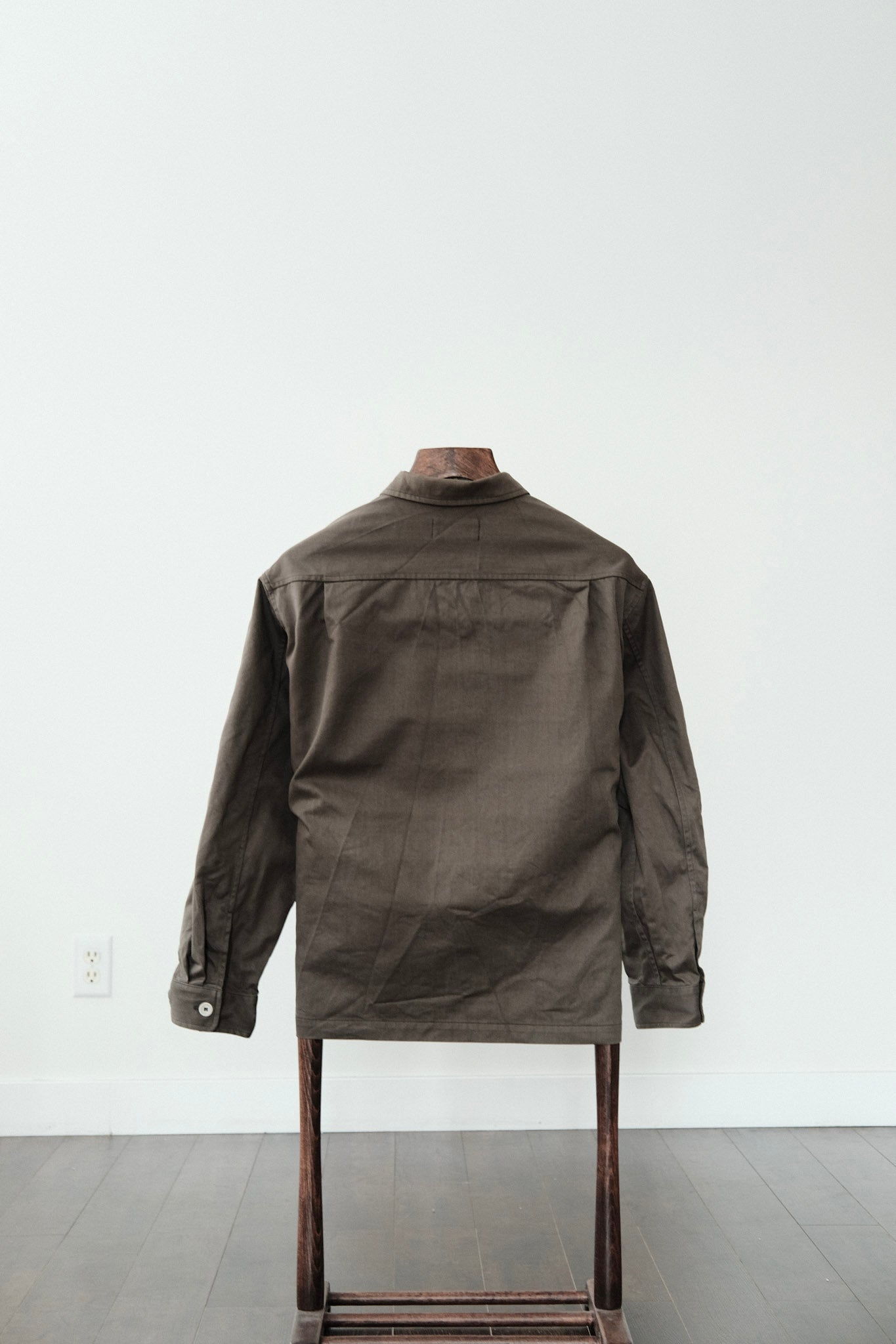 James Coward  - Travail Shirt  - Cotton Twill - Green