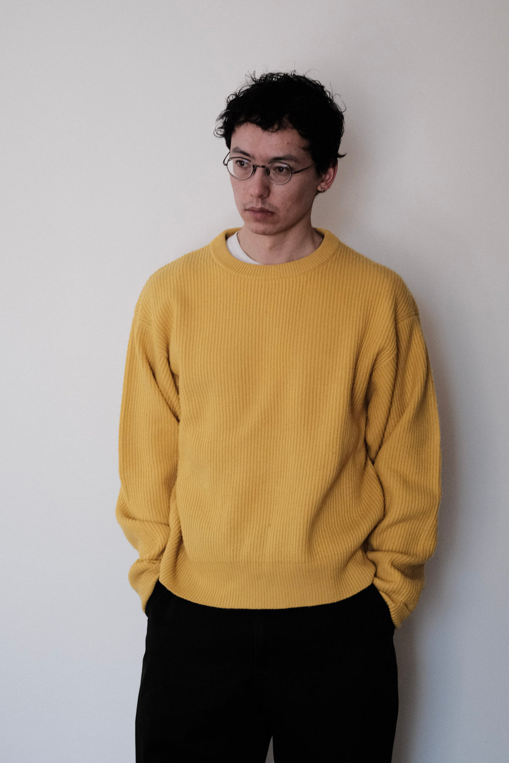 Sage Nation - Mackenzie Crew Knit - Wool (Yuzu)