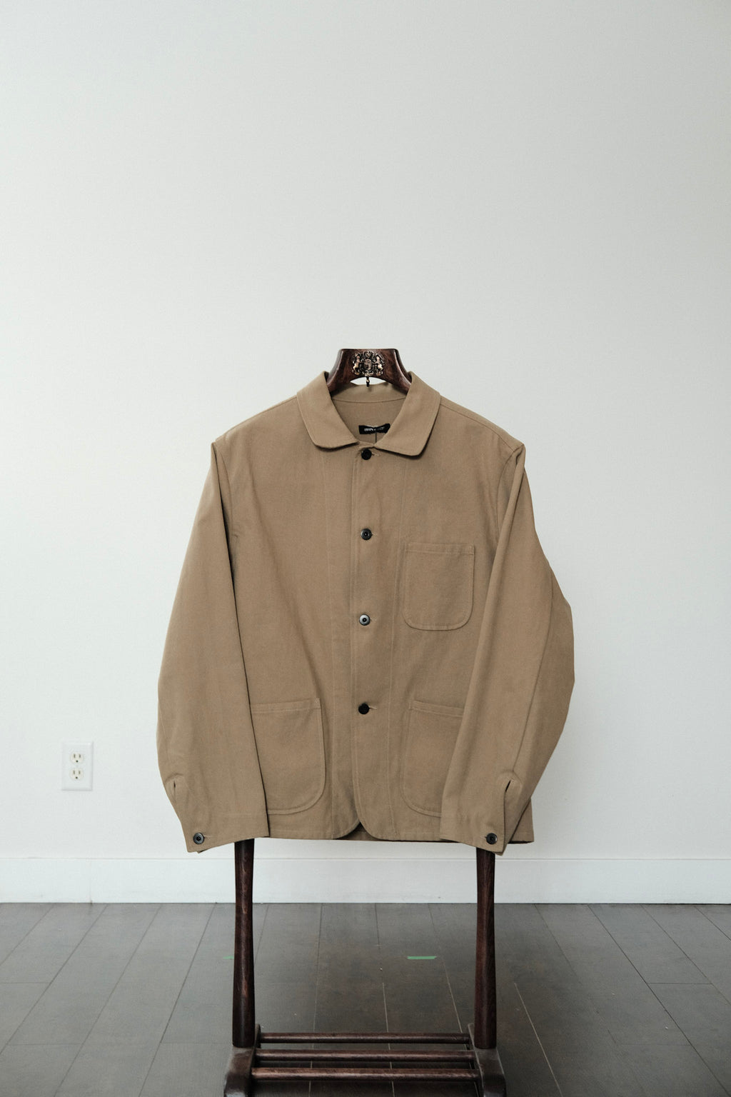 Evan Kinori  - Three Pocket Jacket  - Undyed Cotton Canvas