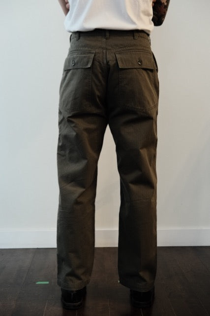 Engineered Garments - Fatigue Pants - Cotton Herringbone Twill - Olive