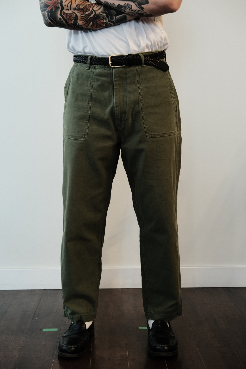 Spellbound - Fatigue Pants - Cotton - Olive