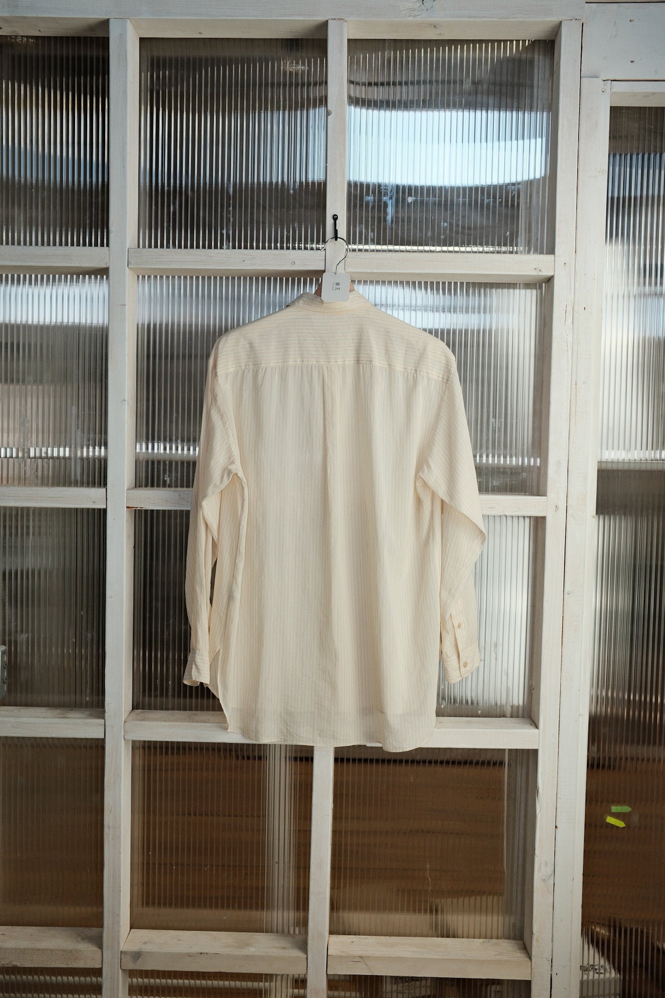 Auralee  - Shirt  - Cotton Stripe