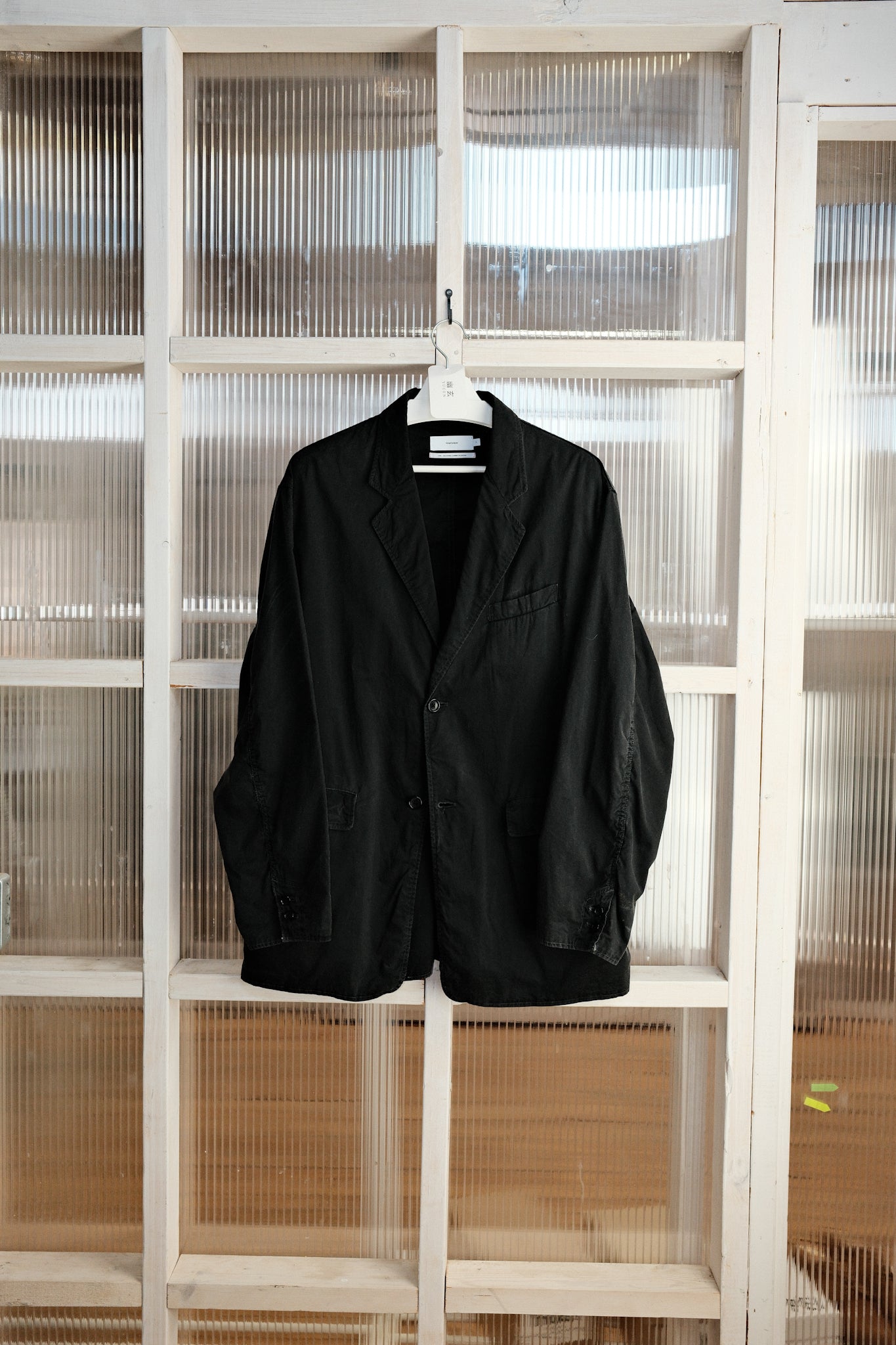 Graphpaper - Blazer  - Garment Dyed Typewriter Cloth