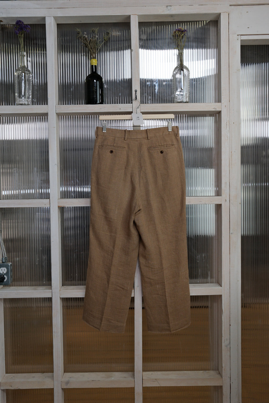 Auralee  - Pleated Trousers  - Linen Silk