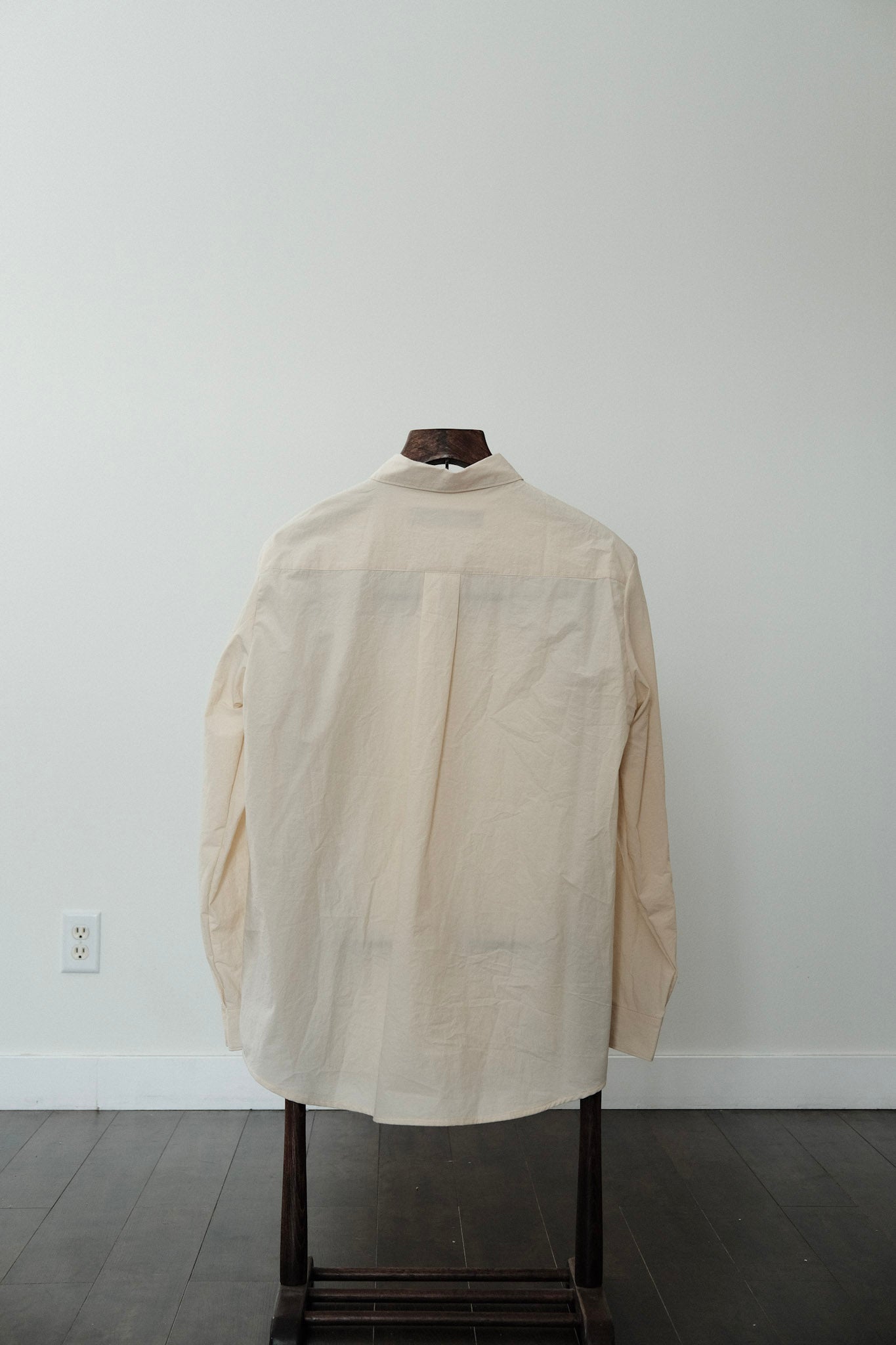 William Frederick  - Office Shirt  - Cotton Wool Typewriter - Cream