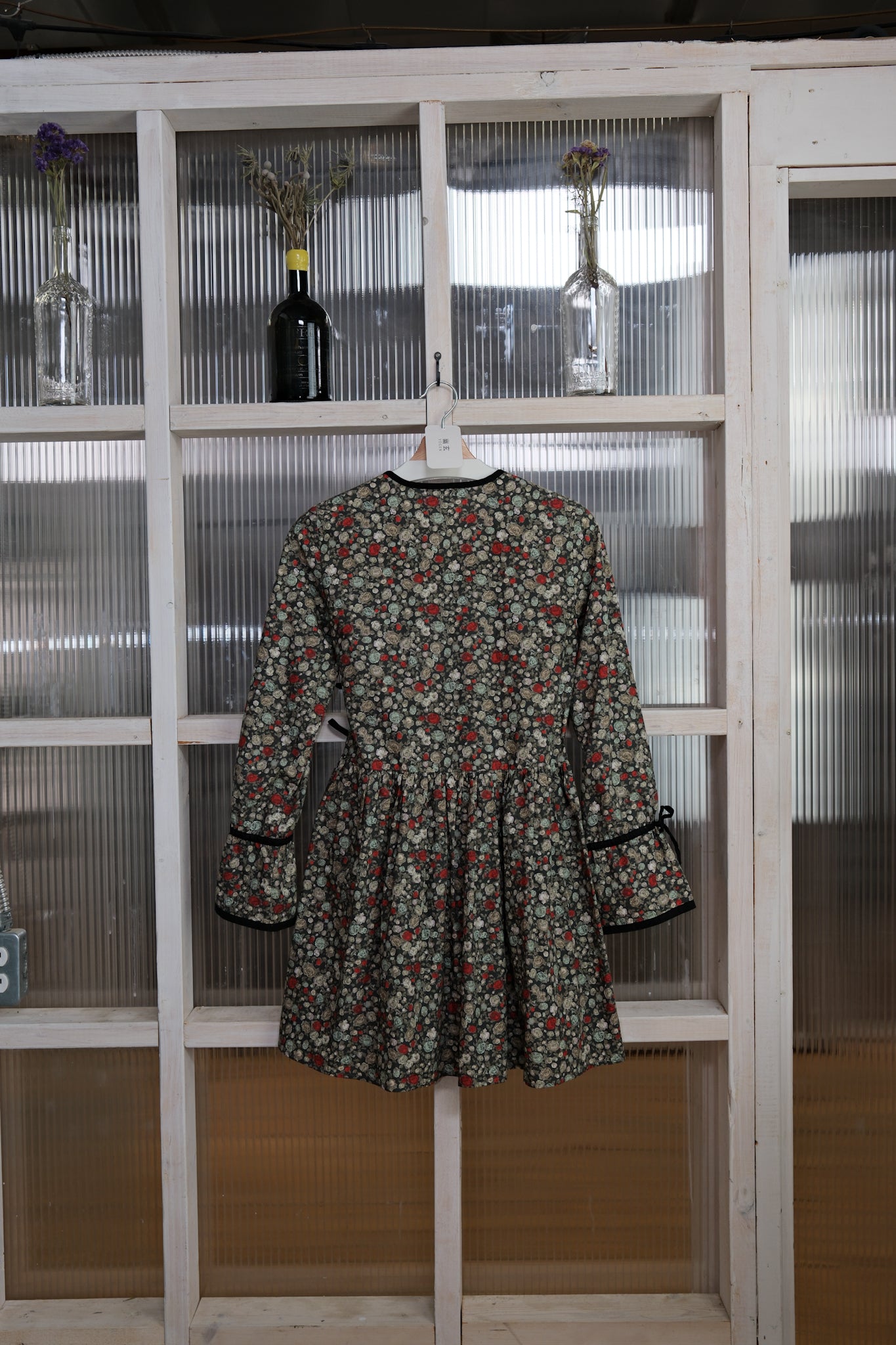 Ganni  - Wrap Dress  - Floral (Black Sand)