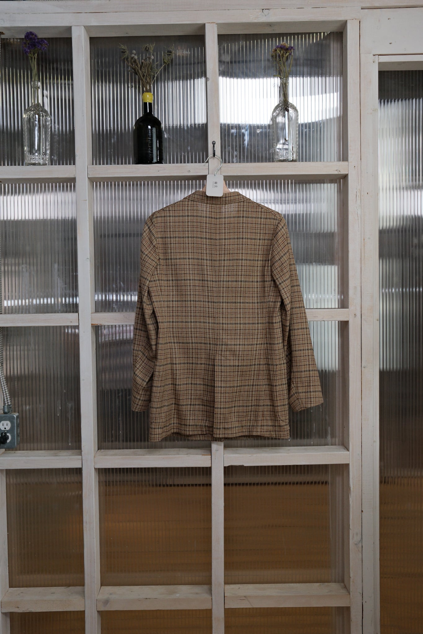 Auralee  - Double Breasted Suit - Silk Plaid