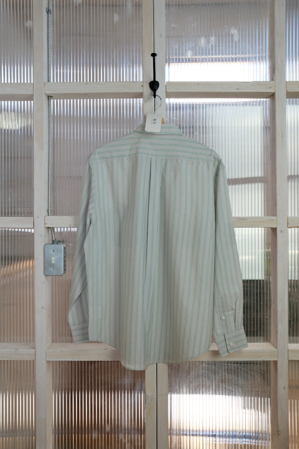 Ernie Palo - Standard Shirt  - Silk Cotton Stripe