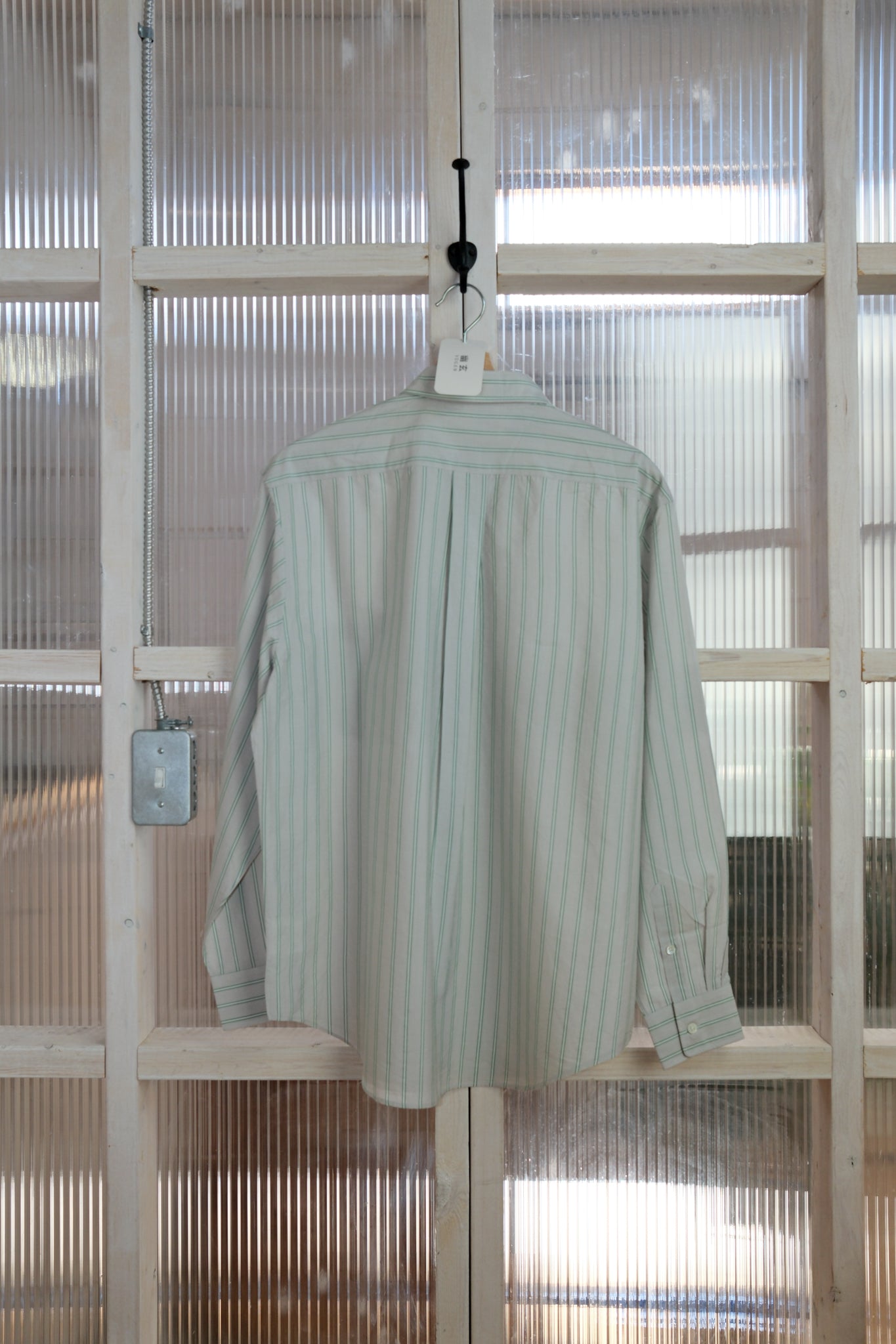 Ernie Palo - Standard Shirt  - Silk Cotton Stripe