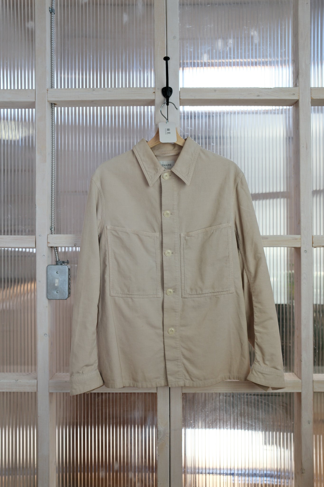 Lemaire  - Overshirt - Cotton Corduroy