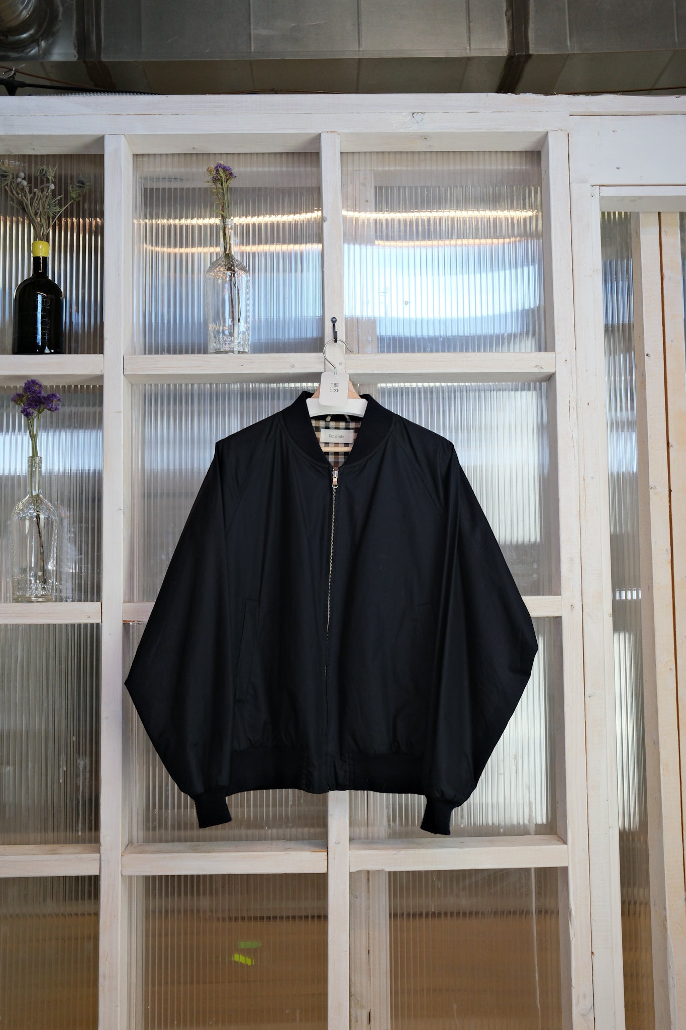 Ernie Palo - Zip Blouson  - Cotton Blend