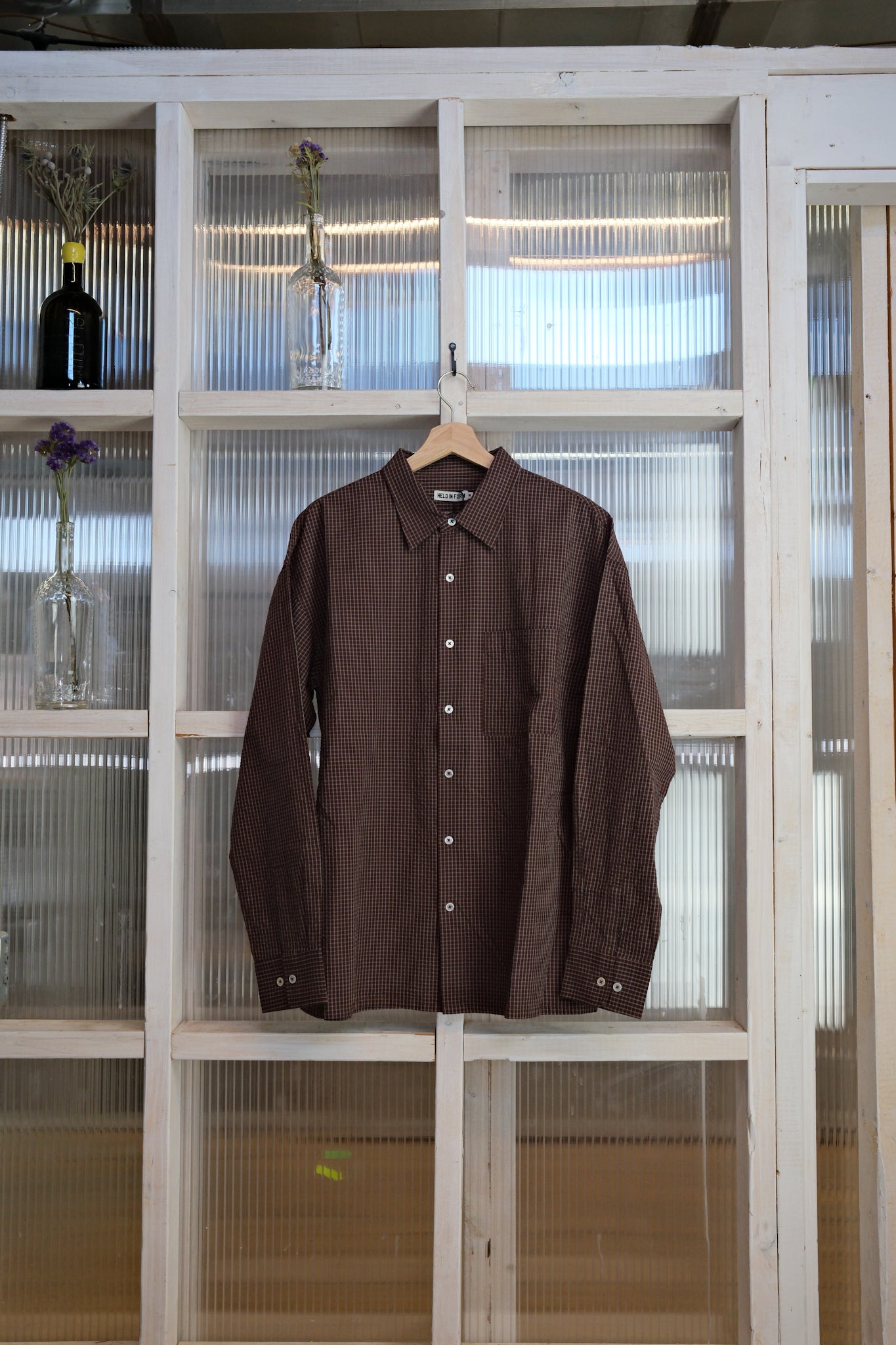 Held in Form - Yarn Dyed Seersucker Shirt