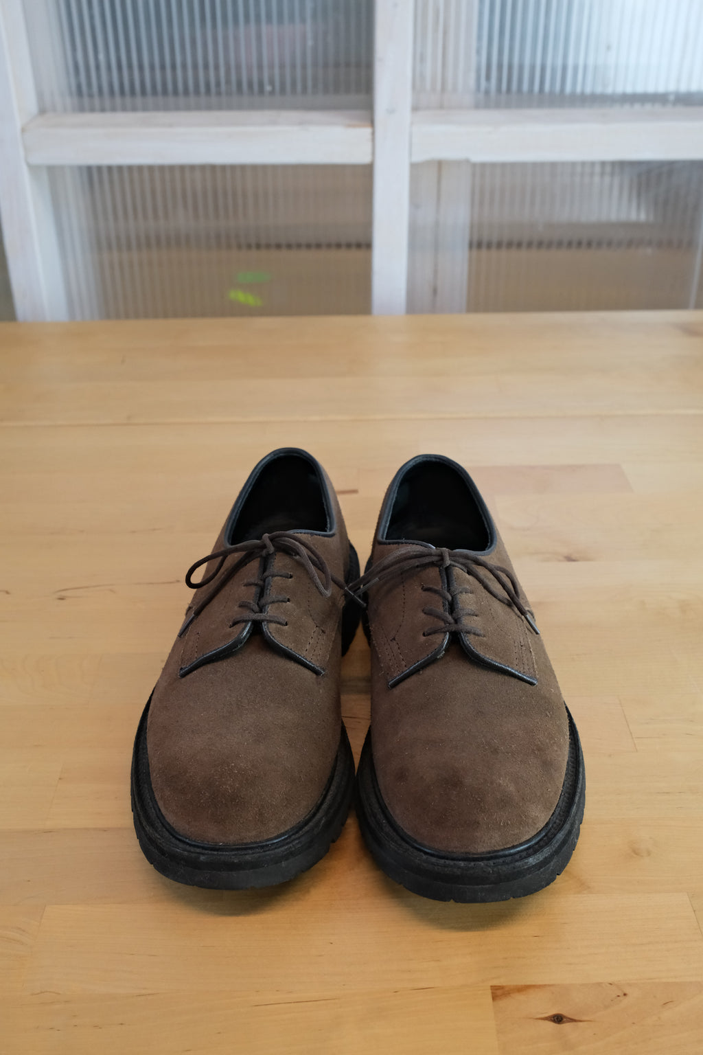 Evan Kinori - Tramping Shoe - Brown Suede