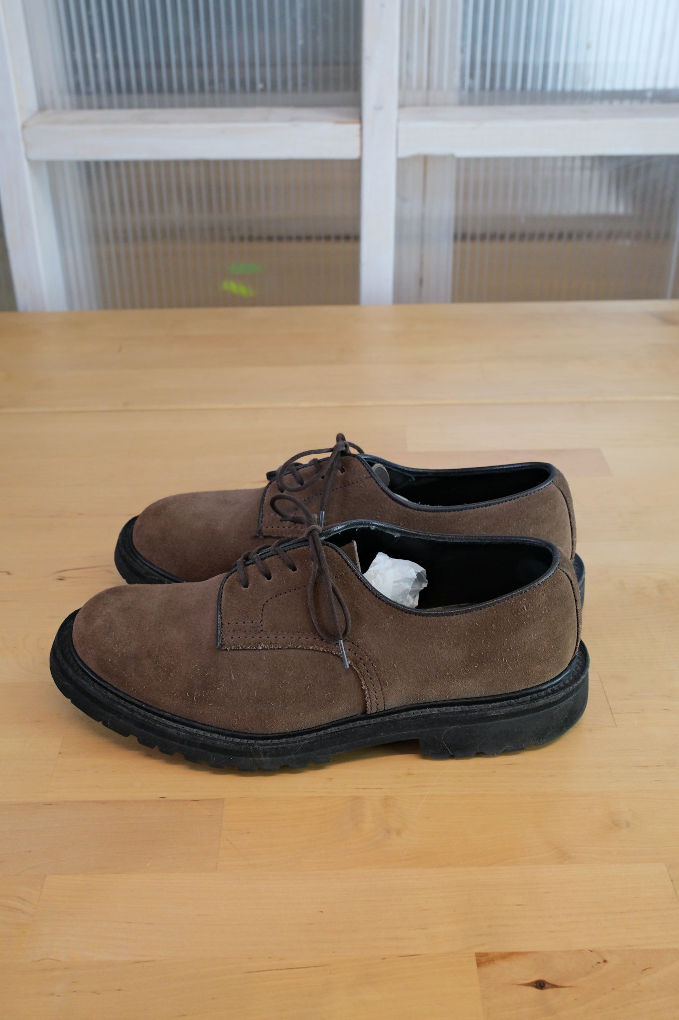 Evan Kinori - Tramping Shoe - Brown Suede