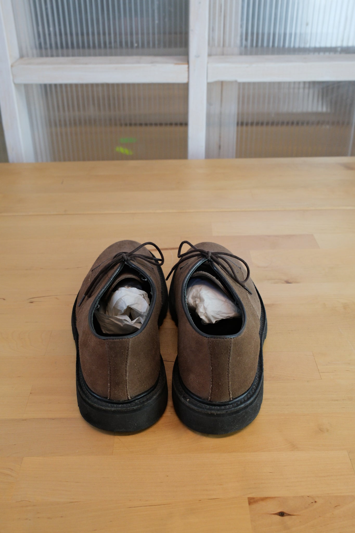 Evan Kinori - Tramping Shoe - Brown Suede