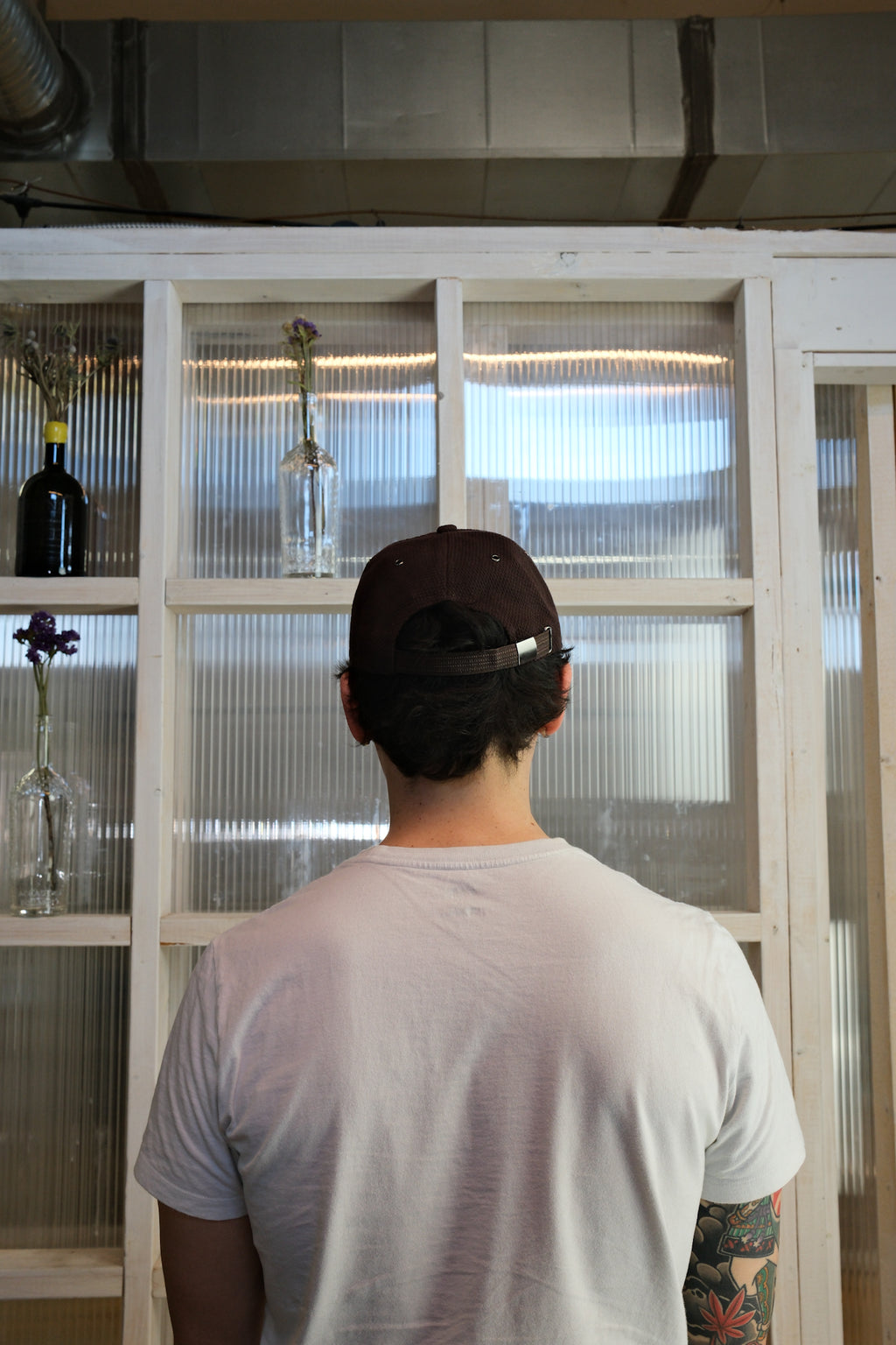 Held In Form - KUZUSHI CAP - Woven Sashiko