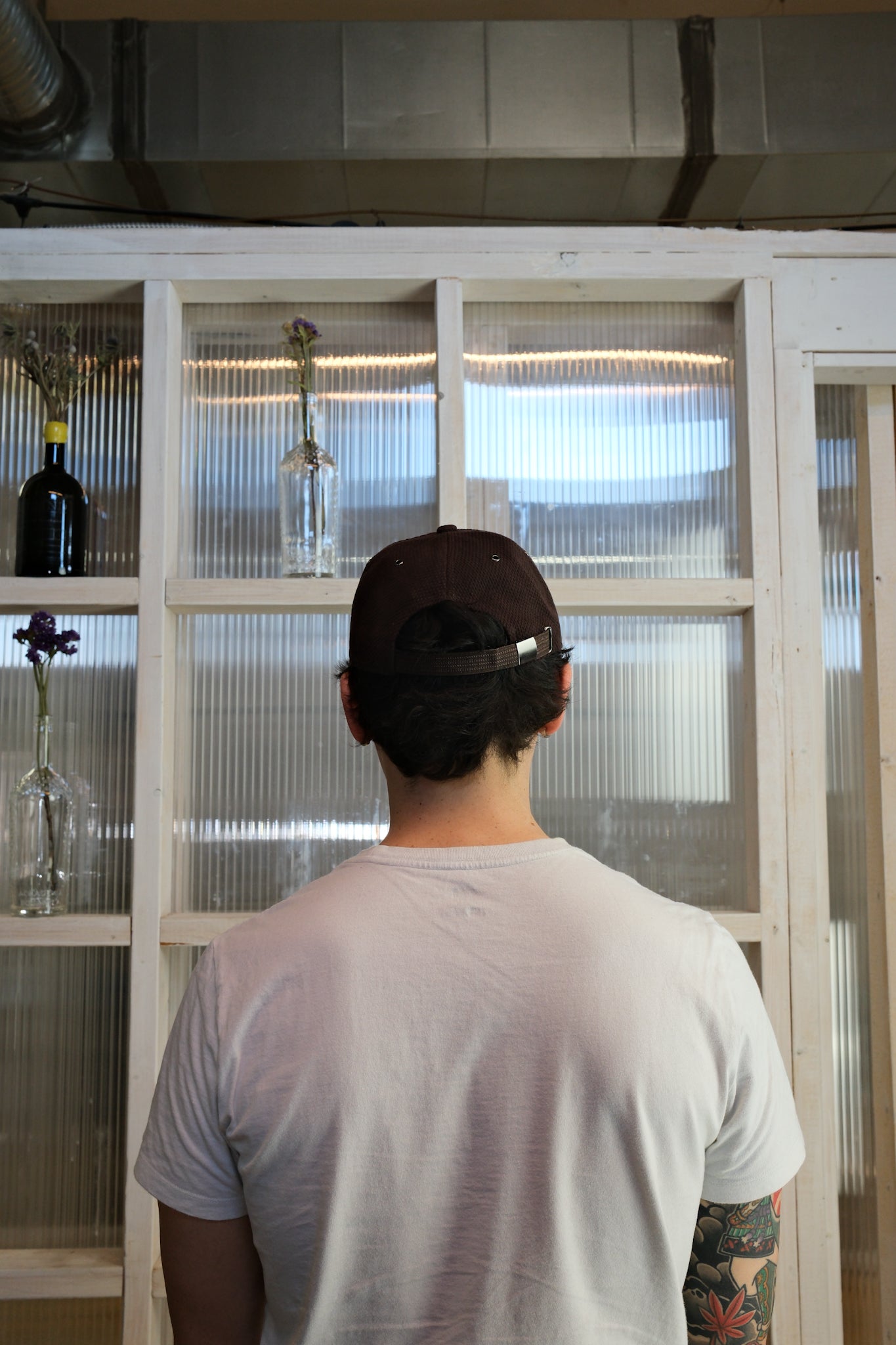 Held In Form - KUZUSHI CAP - Woven Sashiko