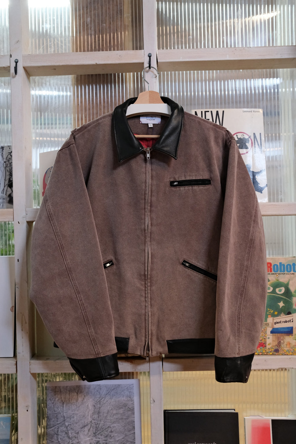 Parfait - Work Jacket - Mocha Cotton Canvas