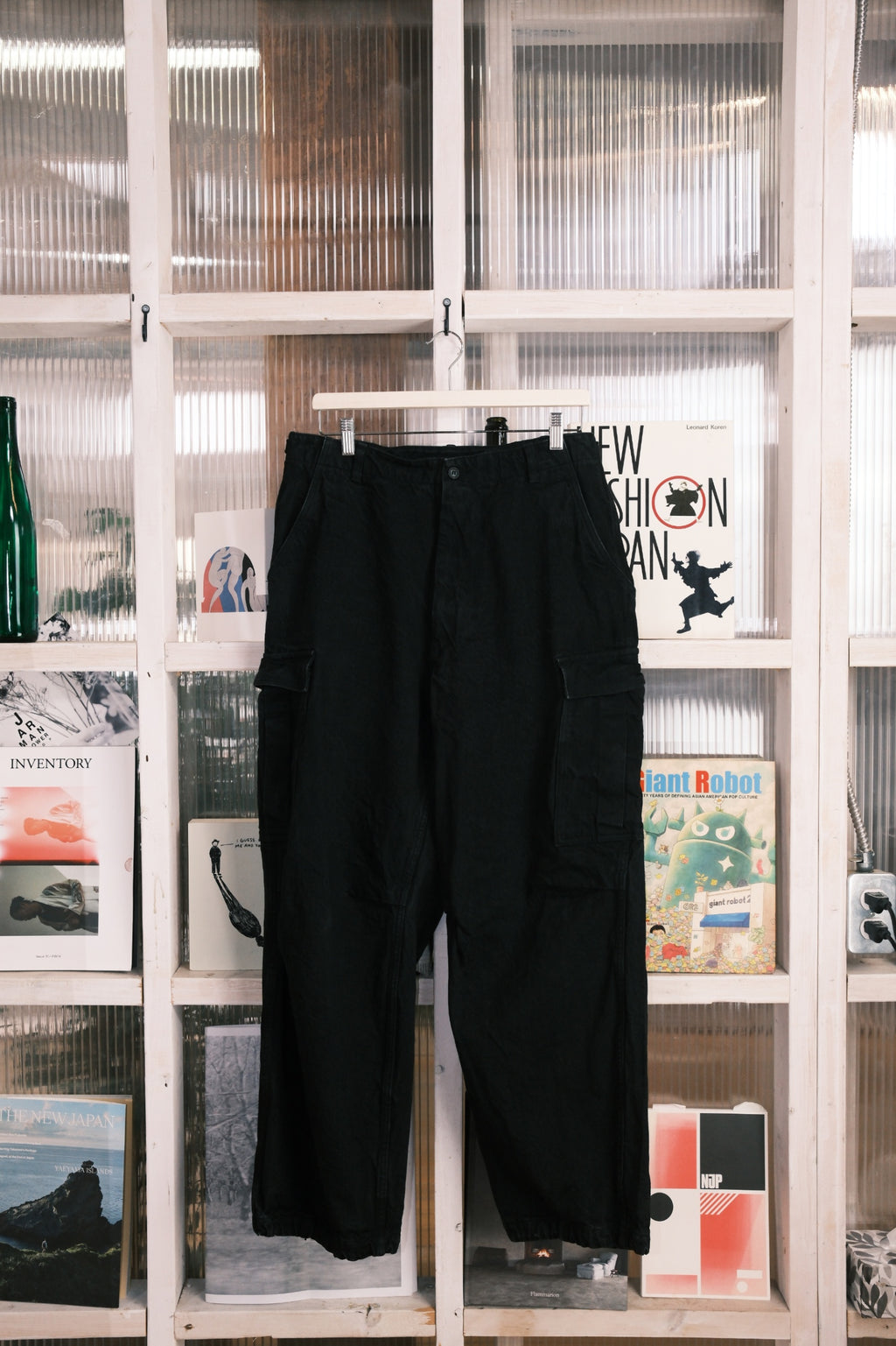 Comoli - BDU Pants - Black Cotton Twill