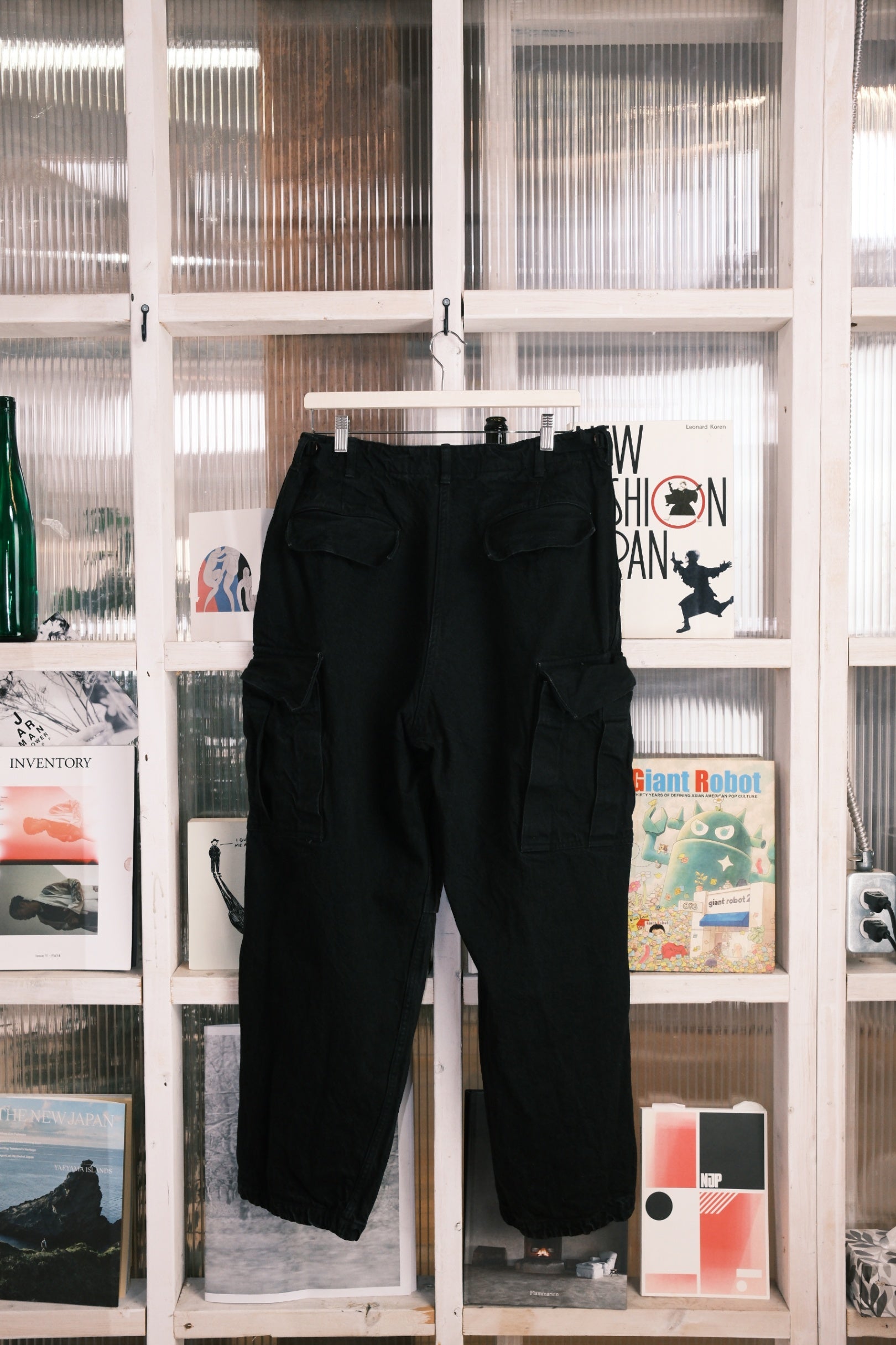 Comoli - BDU Pants - Black Cotton Twill