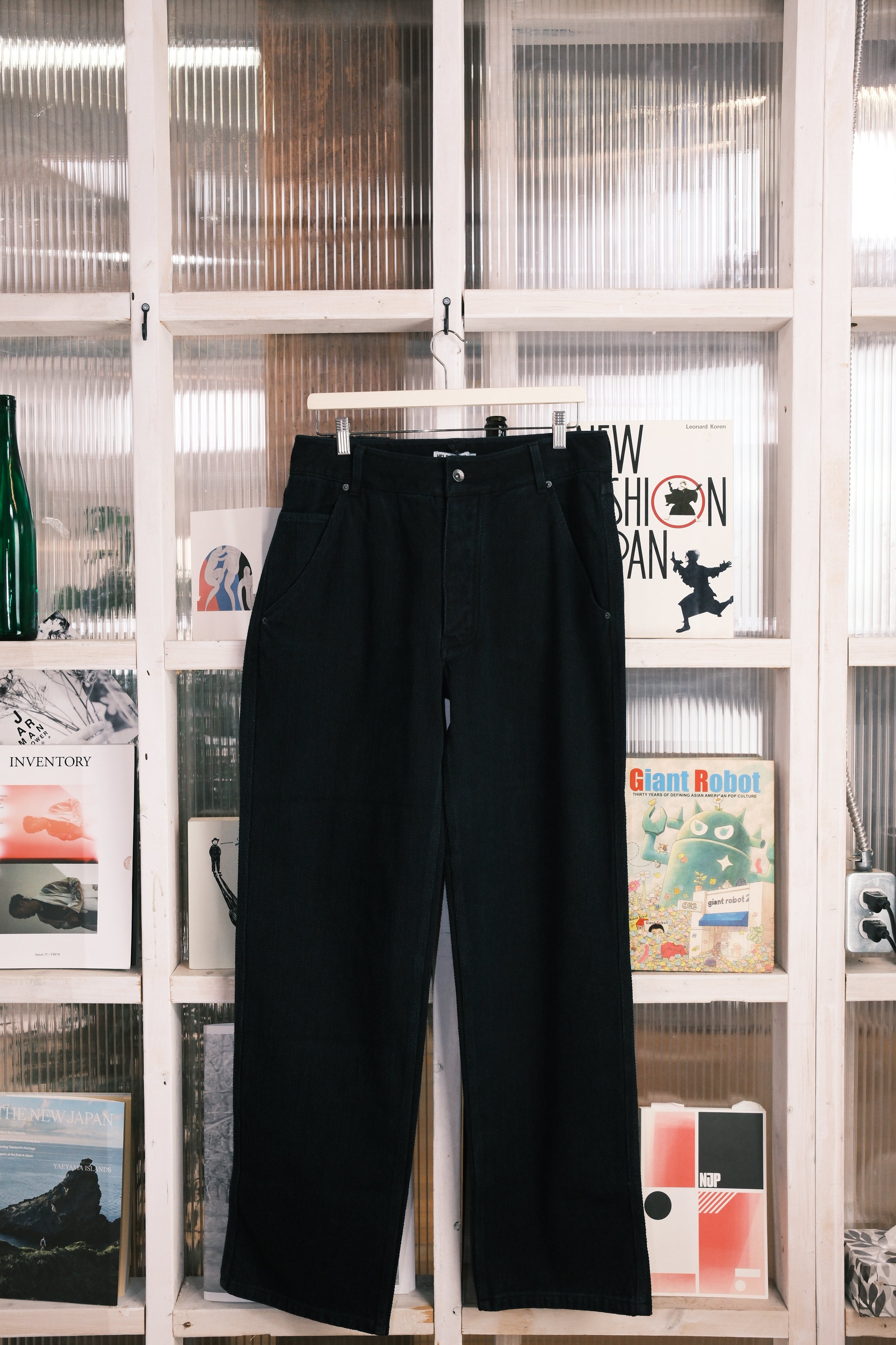 Held In Form - Kuzushi 5 Pocket Pant - Natural Indigo, One Wash