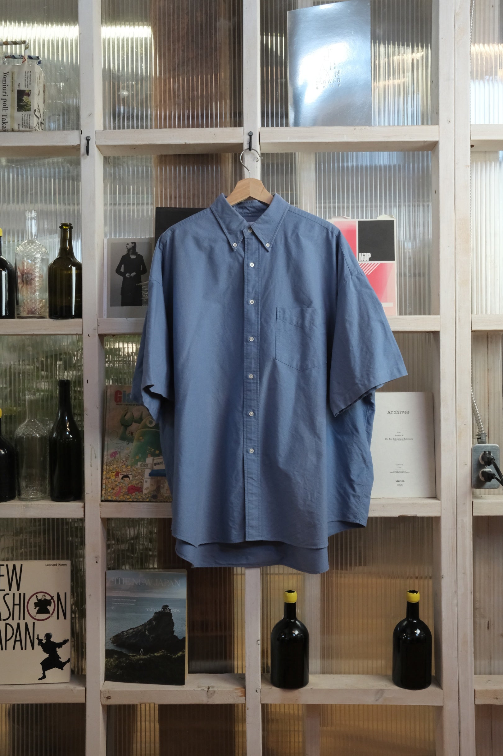 Graphpaper - Oxford Oversized Button Down Shirt - Cotton