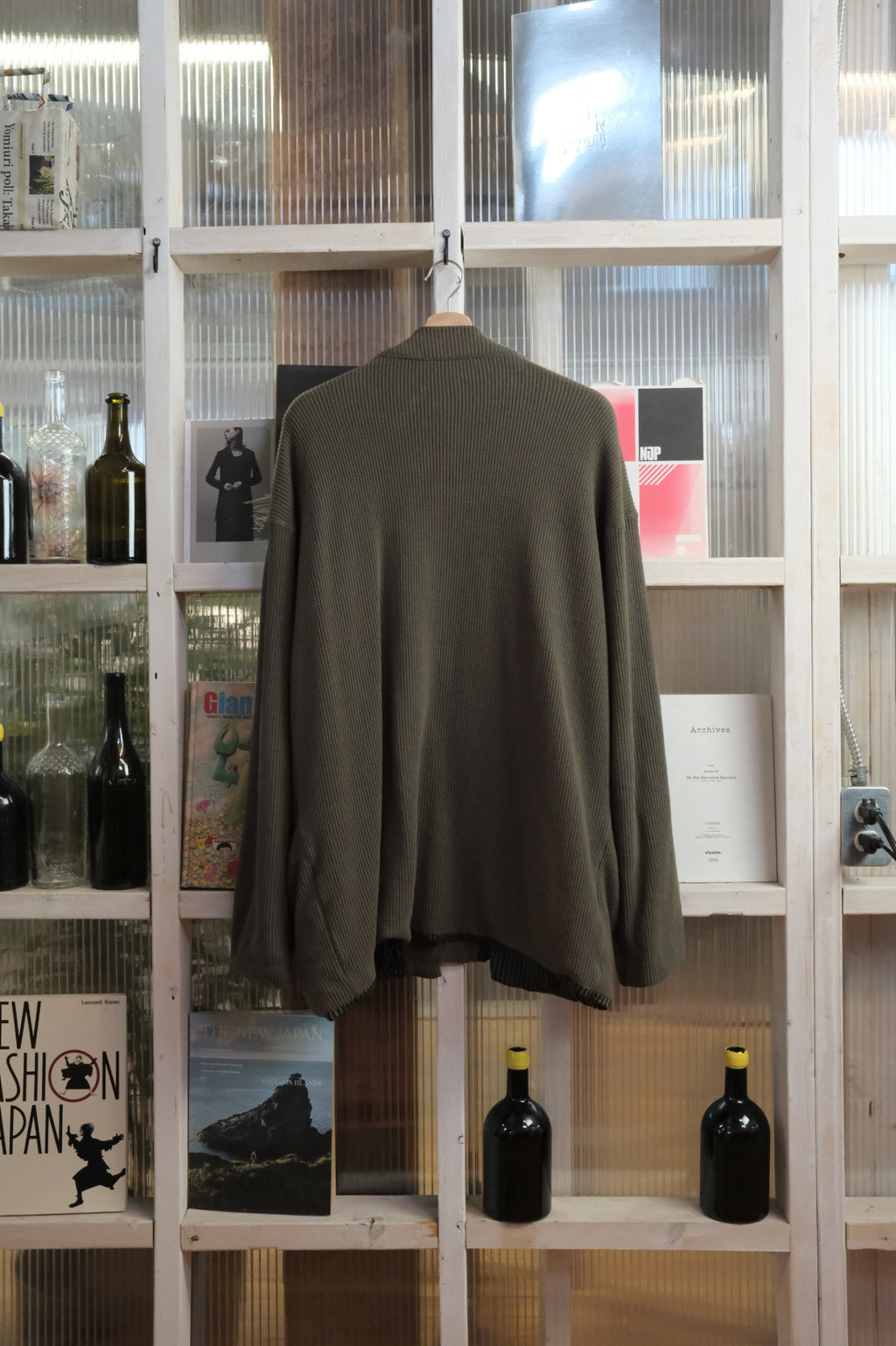 ts(s) - Lined Easy Cardian - Shell: Cotton, Lining: Cupro