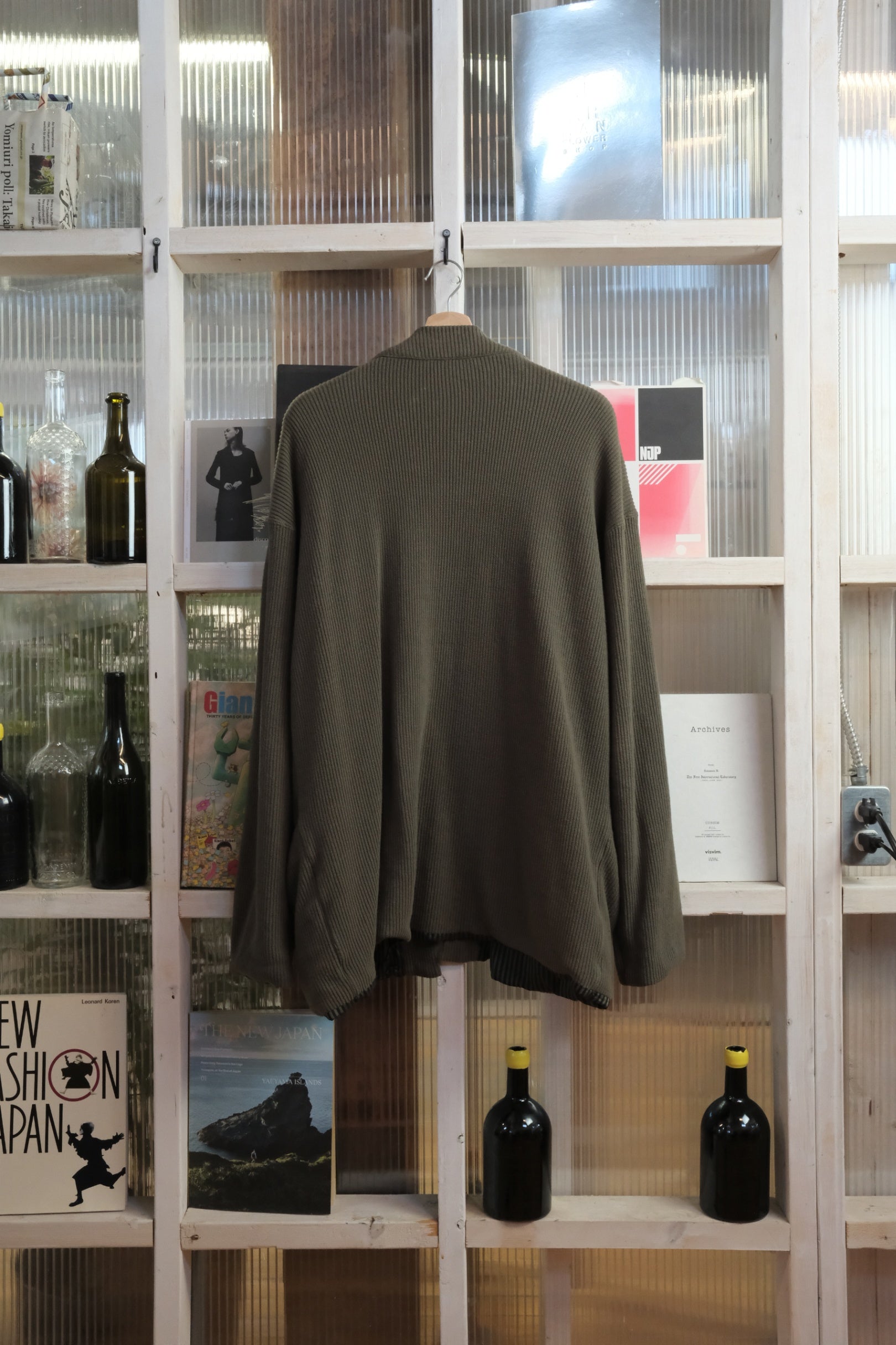 ts(s) - Lined Easy Cardian - Shell: Cotton, Lining: Cupro