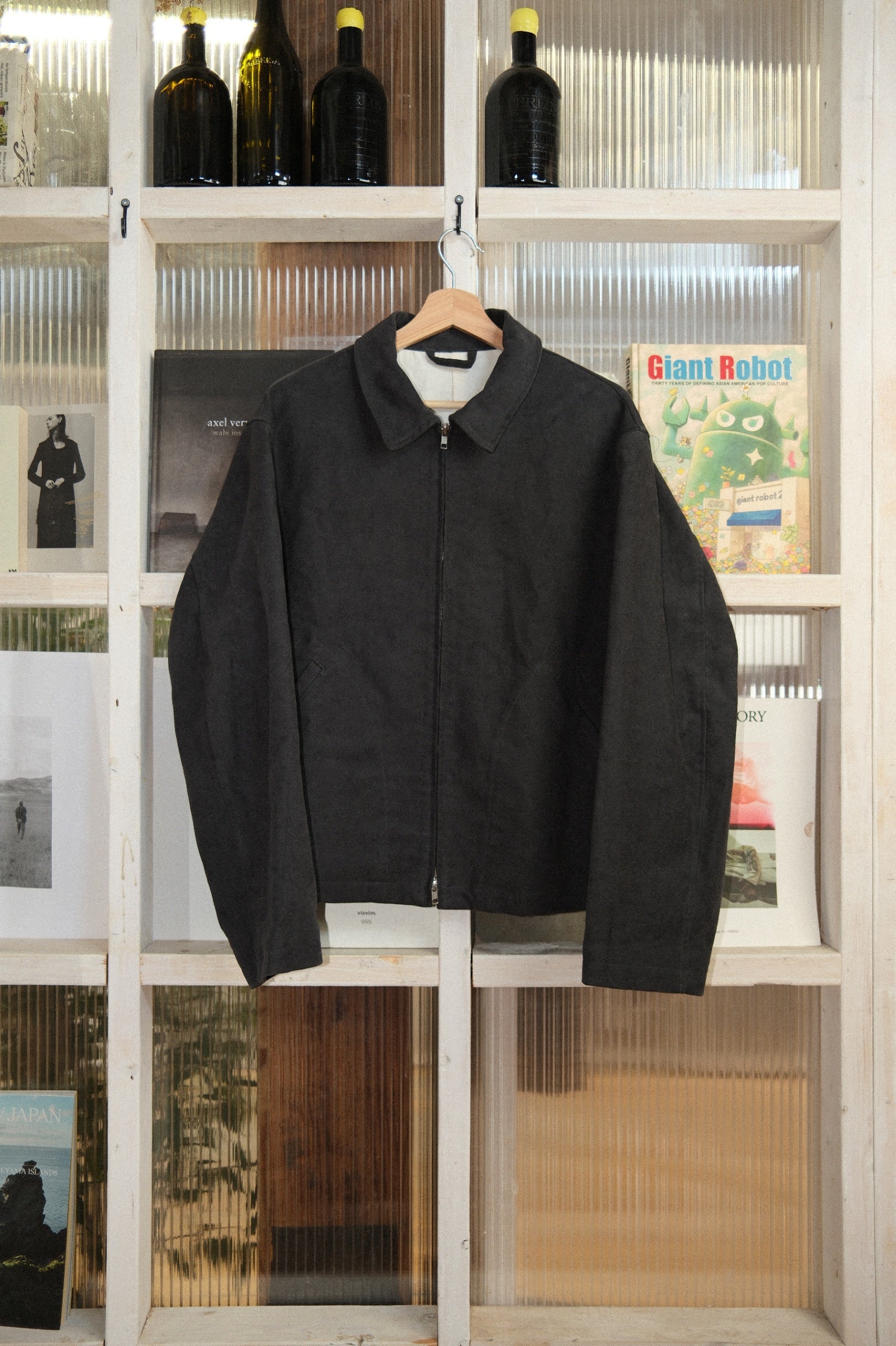 James Coward - Site Jacket - Grey Cotton Moleskin