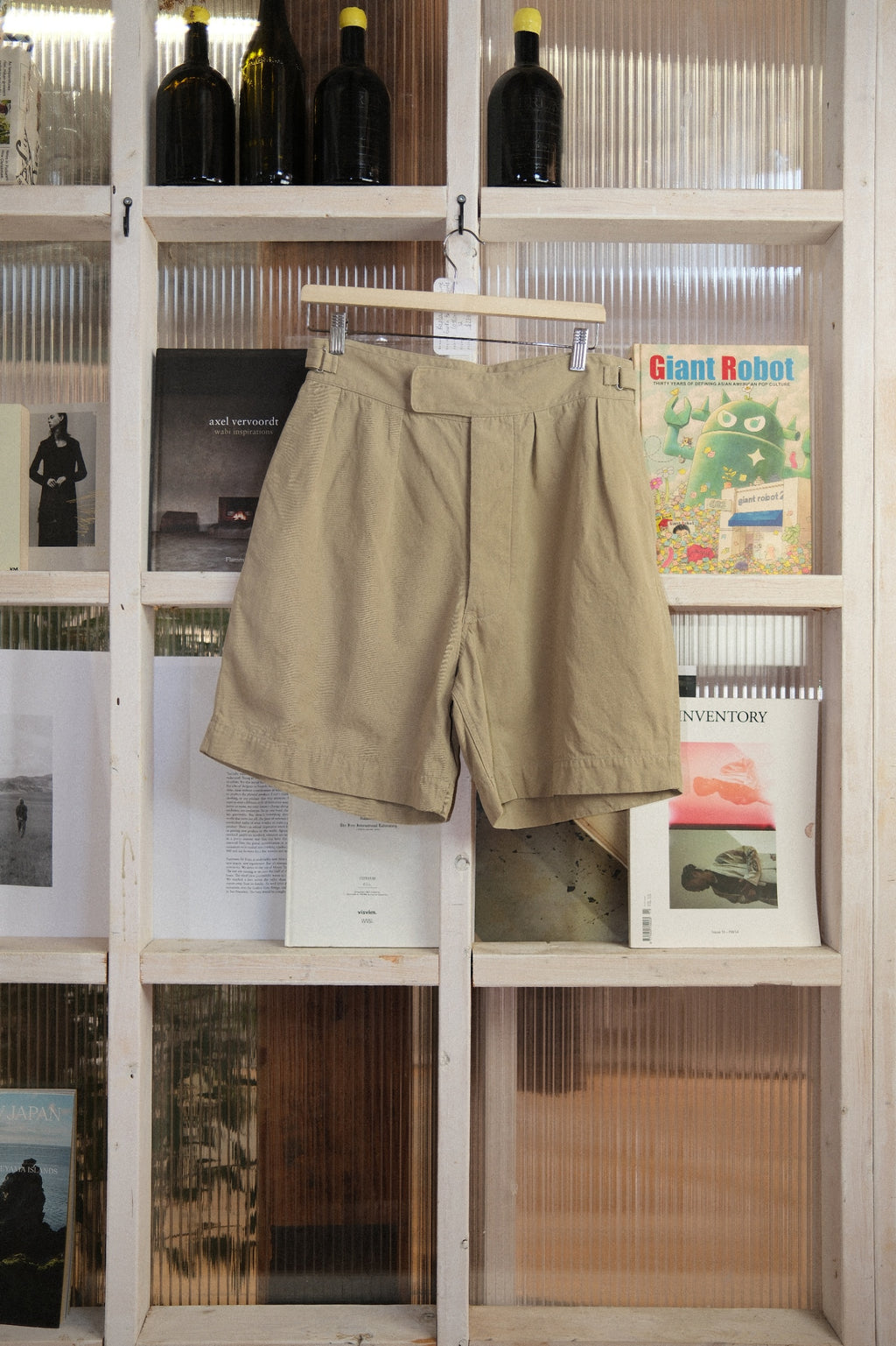 Kaptain Sunshine - Gurkha Bermuda Shorts - Cotton Linen