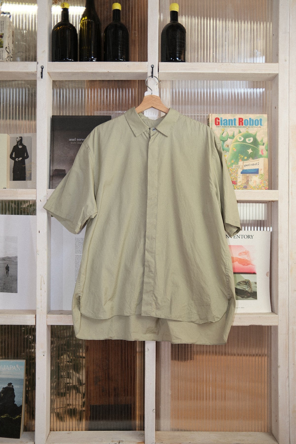 Polyploid - Short Sleeve Shirt C Pistachio - Cotton