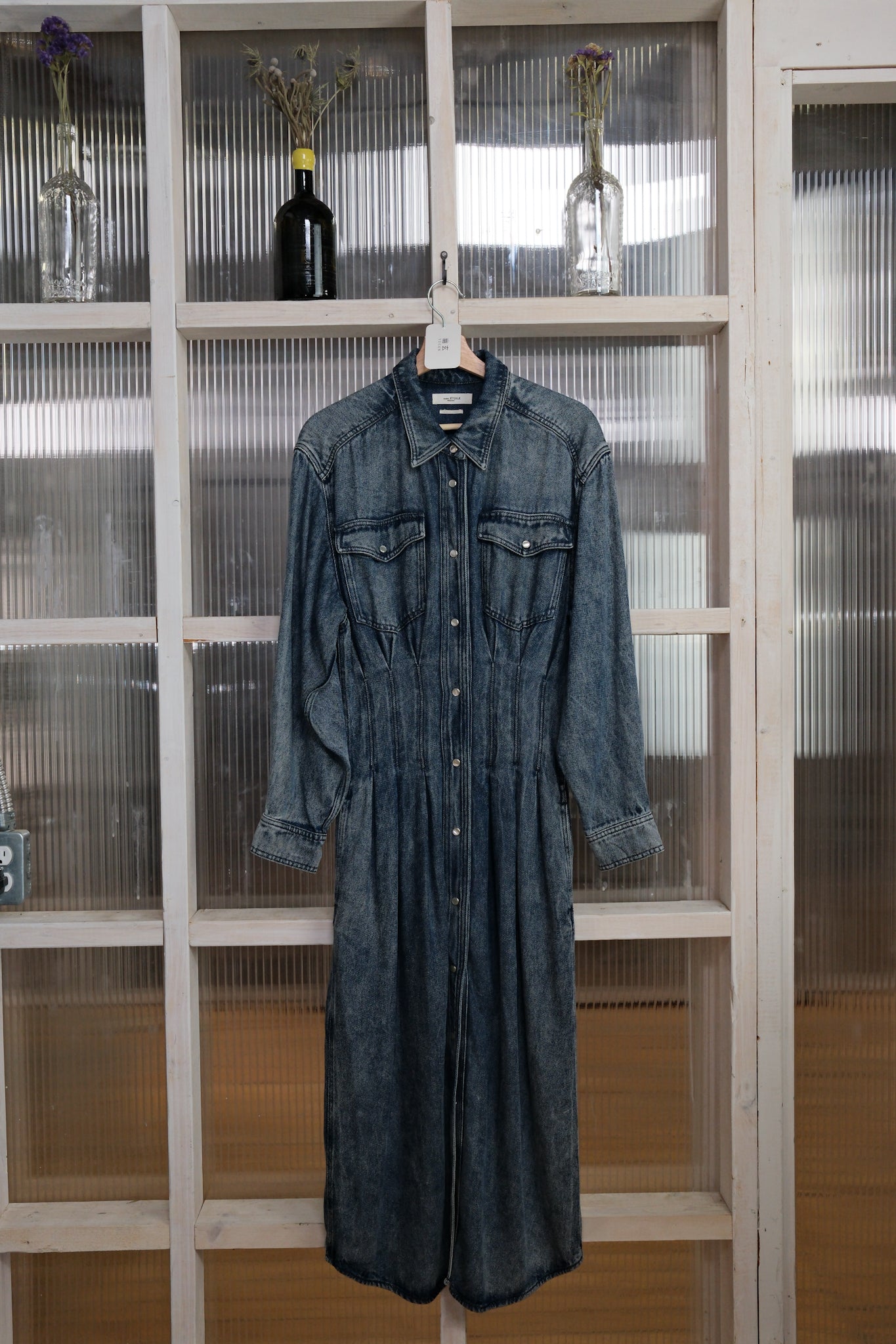 Isabel Marant Etoile - Shirt Dress - Lyocell Denim